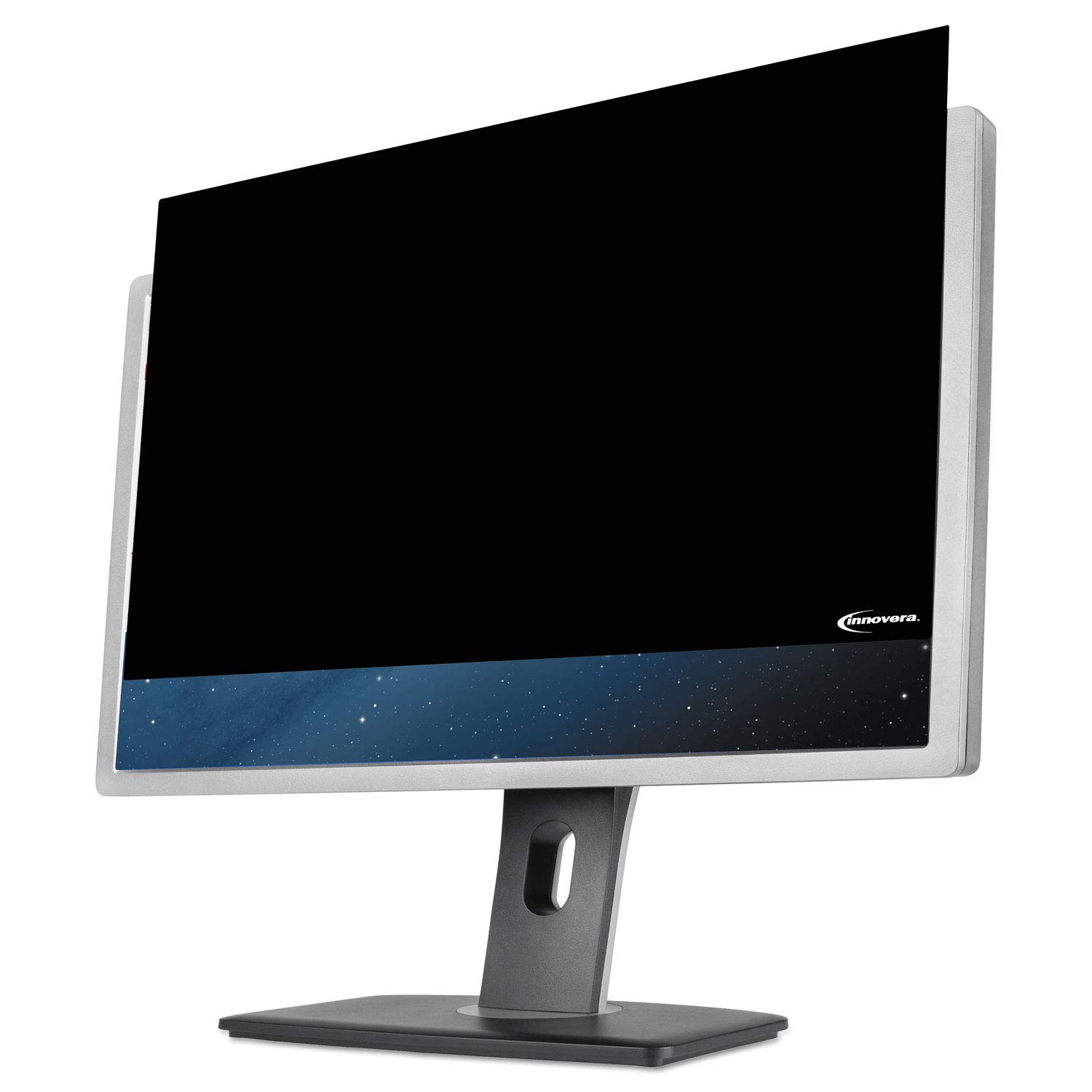 Blackout Privacy Monitor Filter for 23.6" Widescreen Flat Panel Monitor by Innovera – Black, Model IVRBLF236W