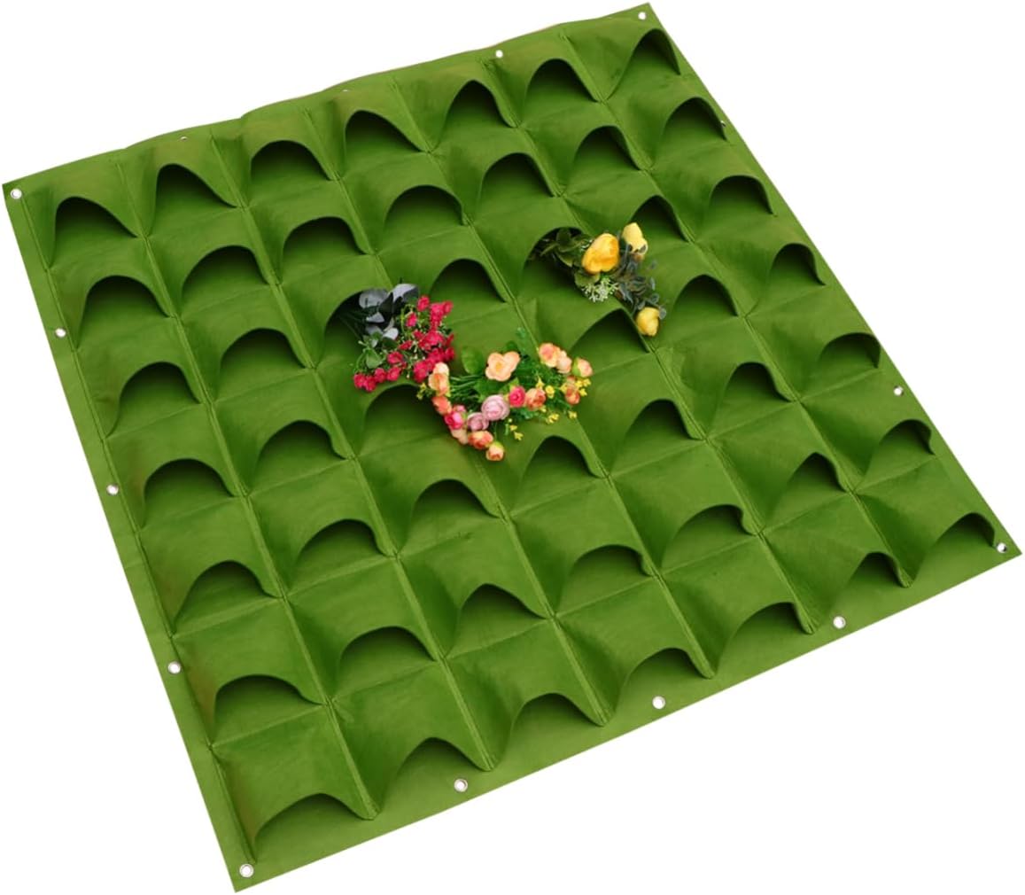 2pcs Felt Planting Bag Planter Design for Outdoor Indoor Use Bags for Vegetables and Flowers Pouches