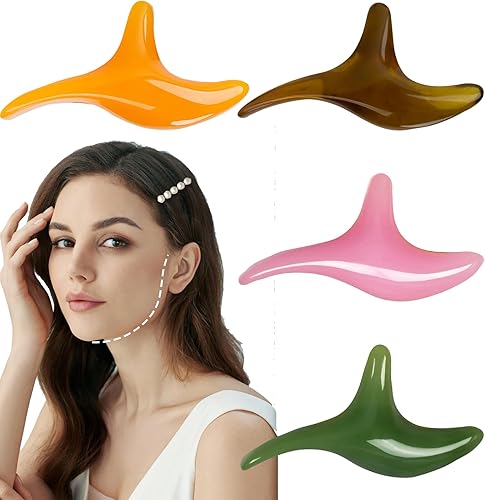 4 herramientas de masaje de punto gatillo para masaje de tejido profundo y raspado, para alivio del dolor de cuerpo completo, adecuado para hombros,