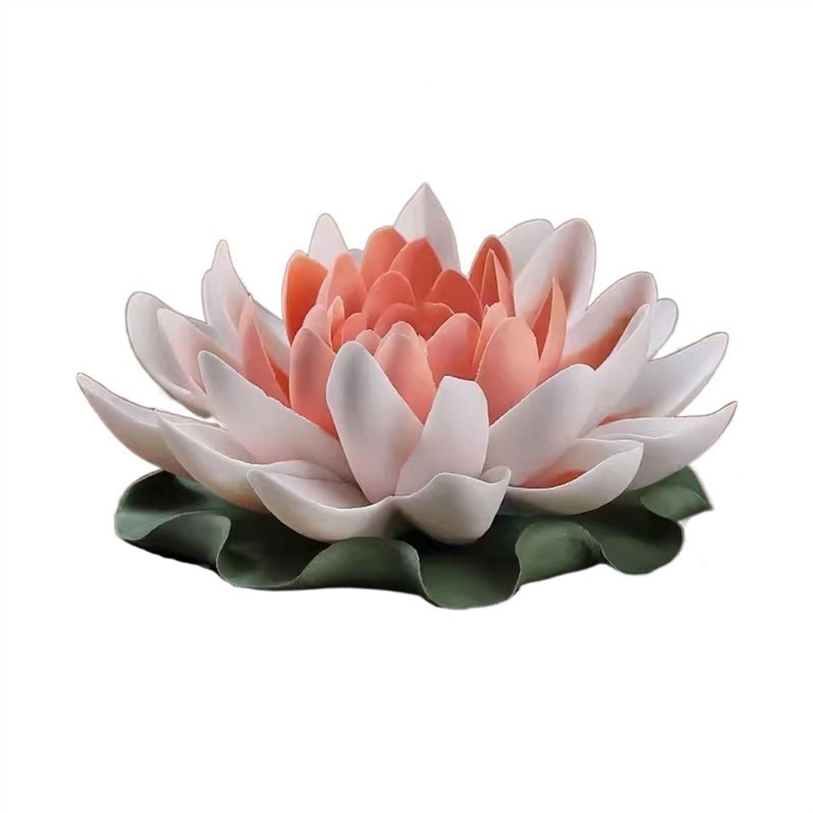 Incense Burner Exquisite Lotus Fragrant Insert Handmade Ceramic Seat Zen Decorative Ornament Holder