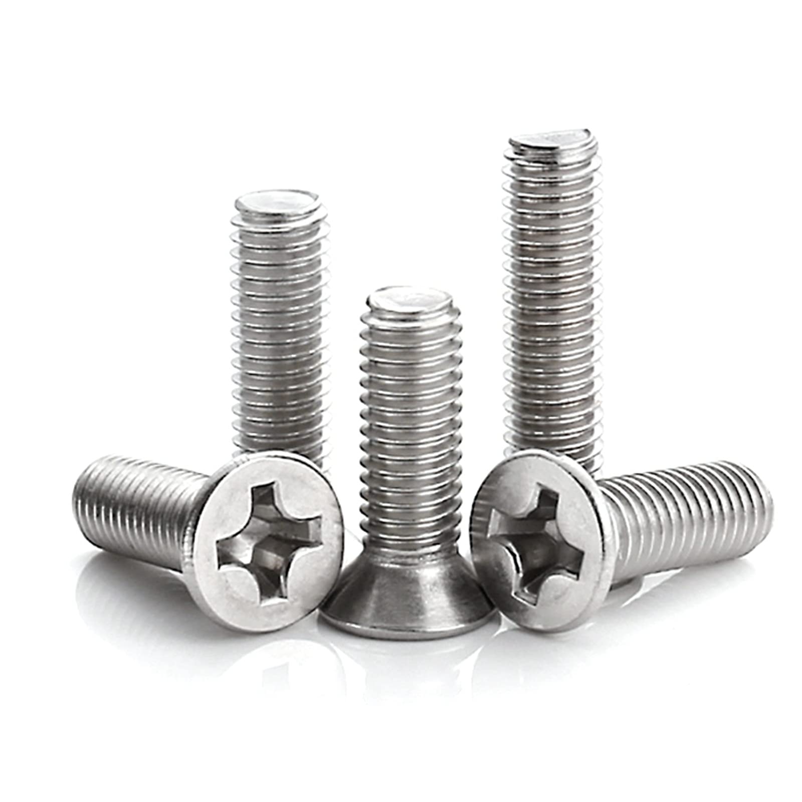 VITI TESTA SVASATA CAVA ESAGONALE M6x30 mm 5 PEZZI ACCIAIO INOX AISI 316 VITI TESTA SVASATA CAVA ESAGONALE M6x30 mm 5 PEZZI ACCIAIO INOX AISI 316