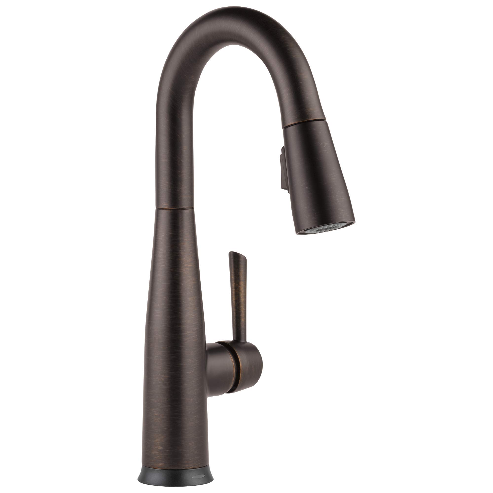 DELTA Essa Single-Handle Bar-Prep Kitchen Sink Faucet with Pull Down Sprayer and Magnetic Docking Spray Head, Venetian Bronze 9913-RB-DST