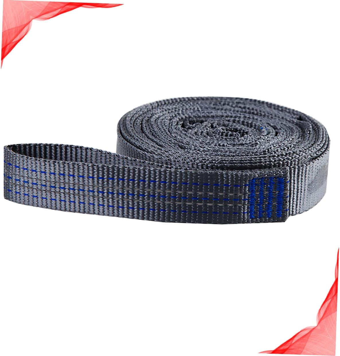 ORFOFE Yoga Hammock Tree Strap High Load-Bearing Sling for Outdoor Camping and Aerial Yoga Material Fine Workmanship Grey