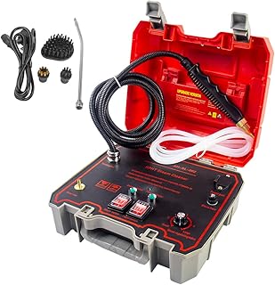 BAUSATZ 3200W Steam Cleaner for Home Use Kitchen Bathroom Handheld Steamer for Cleaning, High Pressure Steam Cleaner for Grout and Tile, Hand Held Steamer for Car Detailing (British Regulations)