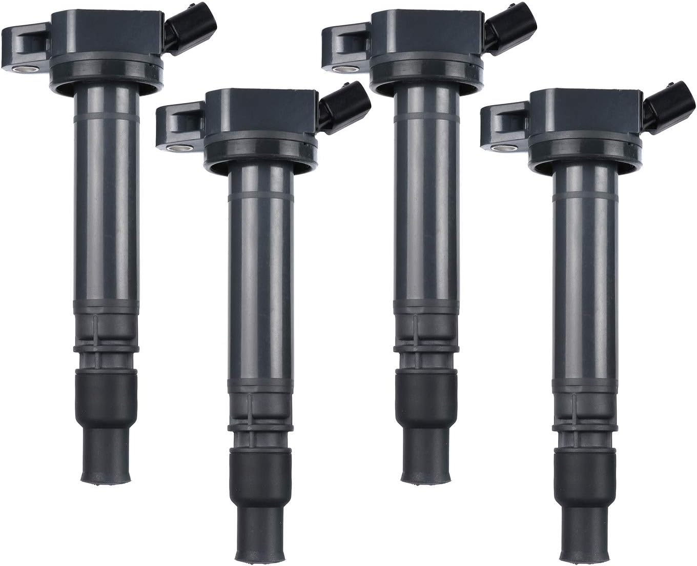 Pack of 4 New Ignition Coil Compatible with Scion 2.5L 2.7L L4 3.0L 3.5L V6 4.0L 4.6L 5.7L V8 UF507 C1596