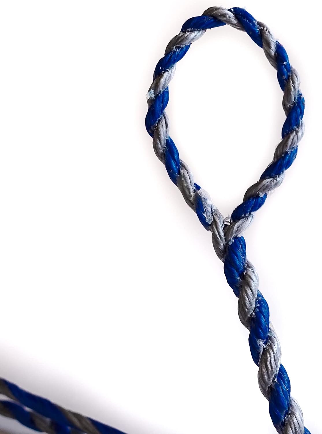 Bowstring Recurve Bow Flemish Twist B-55 (Royal Blue/Silver, 50" Actual Bowstring Length)