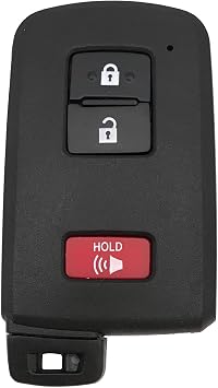 استبدال مفتاح Fob Case Shell مناسب لتويوتا تاكوما لاند كروز بريوس V RAV4 2016 2017 دخول بدون مفتاح سيارة التحكم عن بعد غطاء محرك السيارة 1