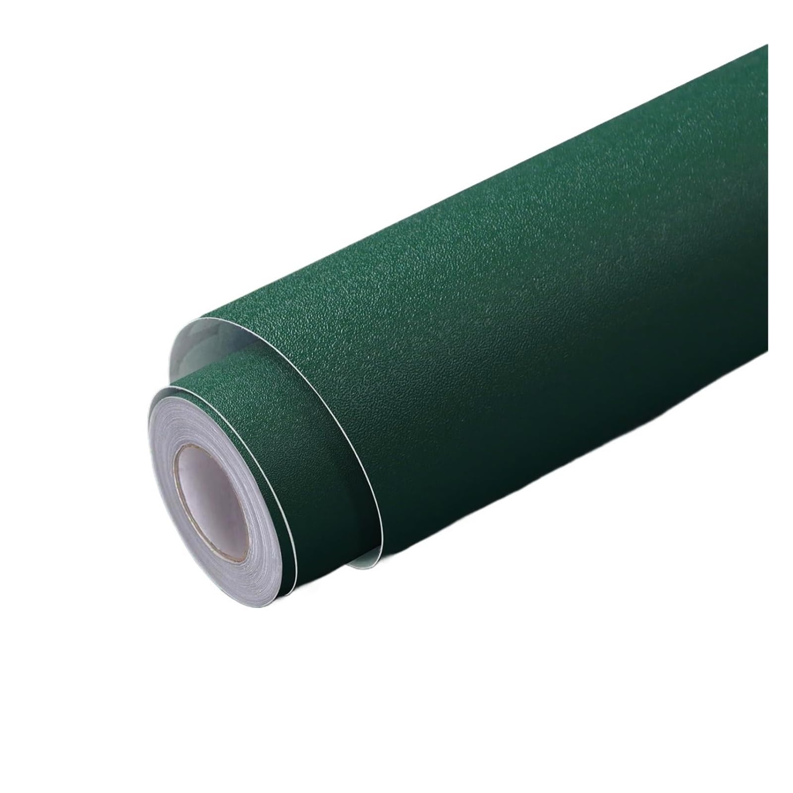 Papier peint mat autocollant 55x300cm gris et blanc pour revêtement de table et meuble