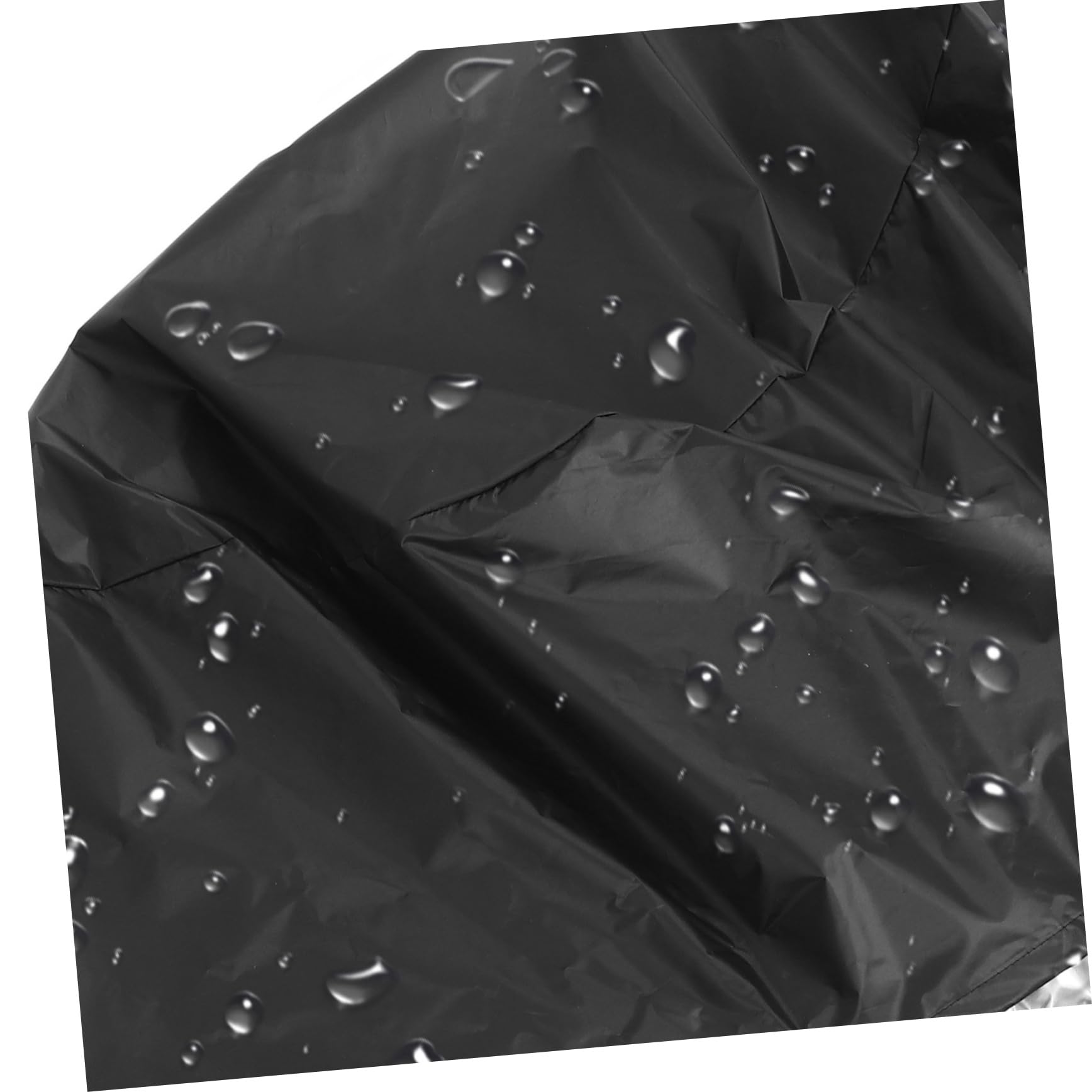 POPETPOP 2 Piezas Cubierta de la Parrilla Cubierta de Parrilla Impermeable Barbecue Cubierta de Parrilla a Prueba de Lluvia Cubierta de Parrilla de Barbacoa Tela Oxford Negro