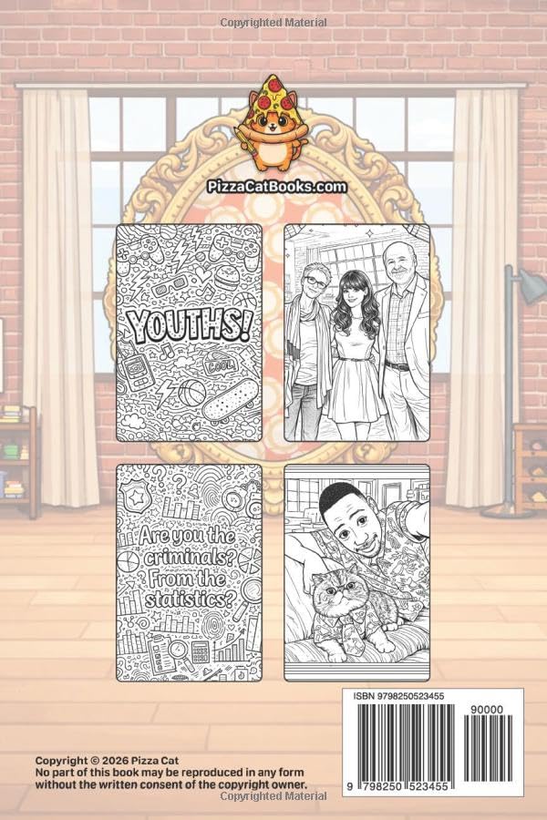 The Adorkable Loft Coloring Book | Inspired by the Hit Sitcom New Girl | Fan Gift for Women Men image 3