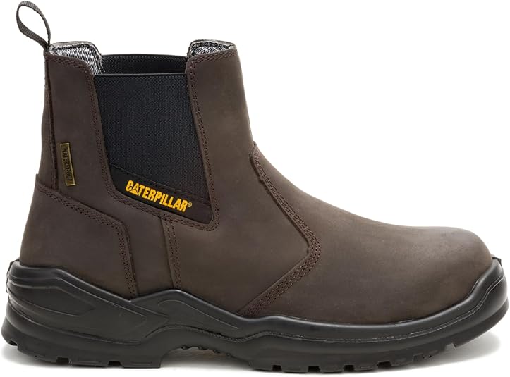 CAT Men's Striver Chelsea Steel Toe Waterproof Industrial Boot