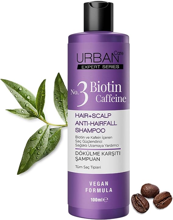 Urban Care Expert Biotin&Caffein Shampoo, 100 ML