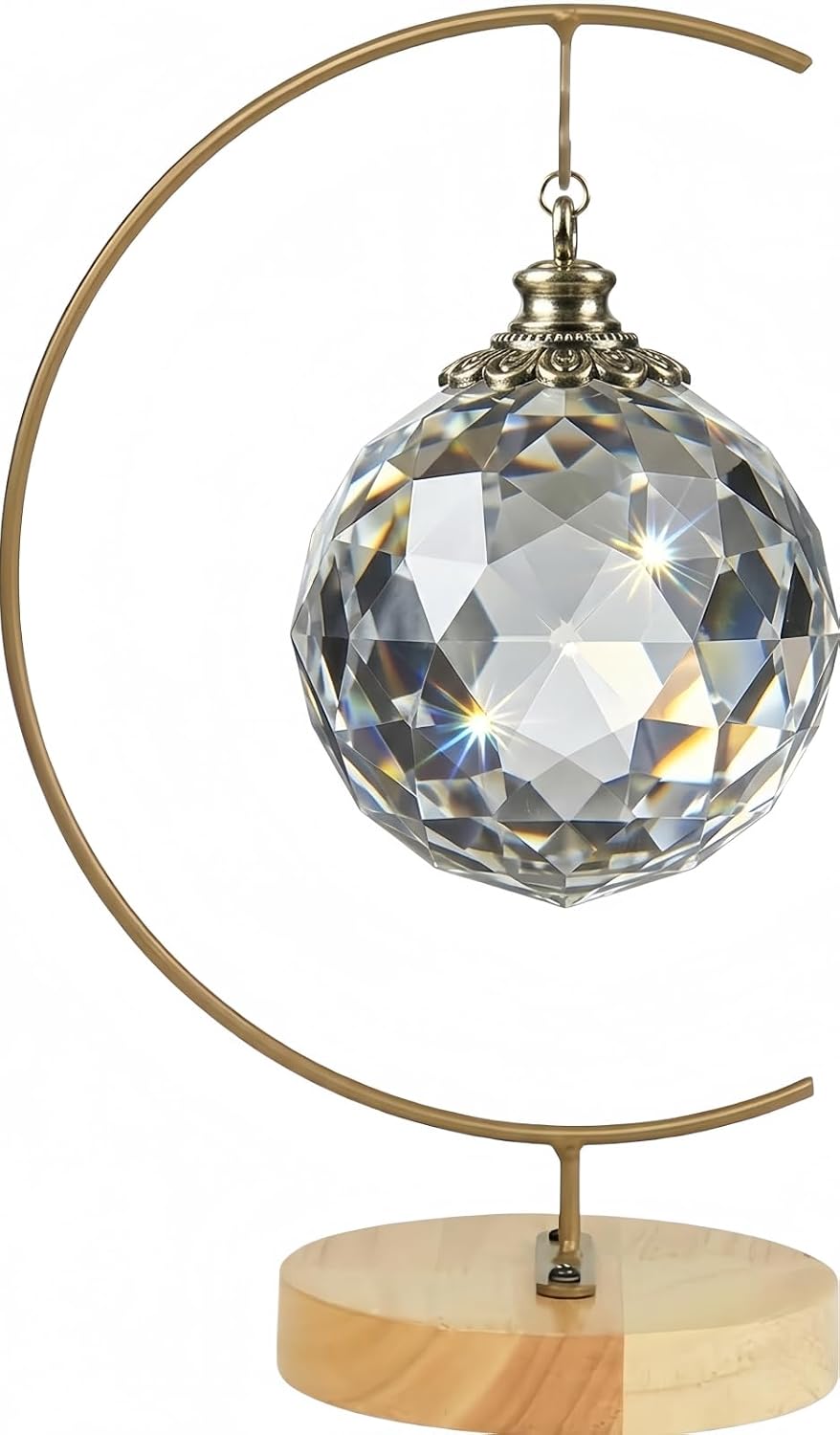 Gold Metal Ornament Display Stand, 11 Inch