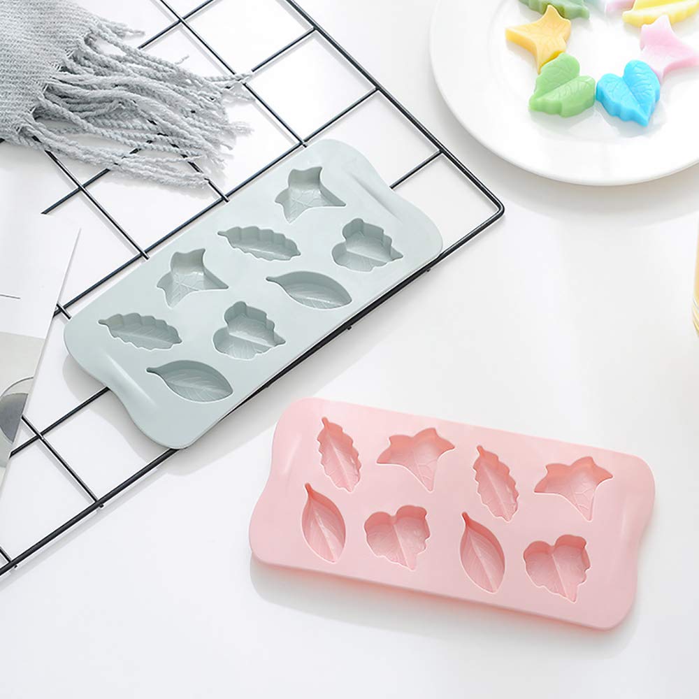 Silikonform, Silikon Formen Schokoladenform Silikon Formen und Eiswürfelbereiter Set Pralinenformen für Kinder