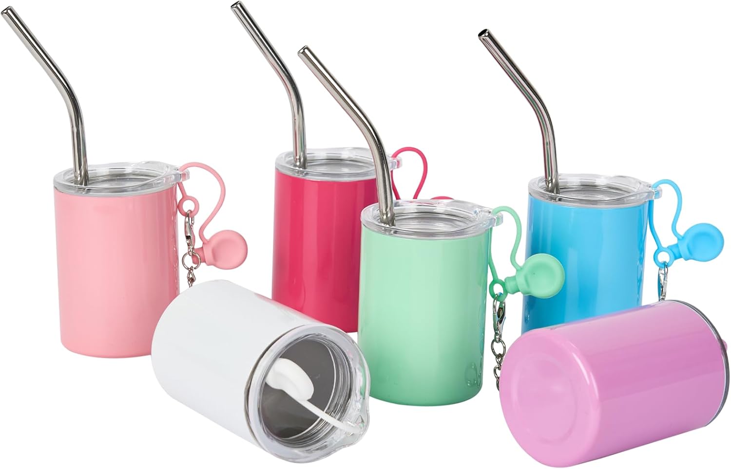 Mini Verre U00e0 Shot En Acier Inoxydable De 88 Ml Avec Paille