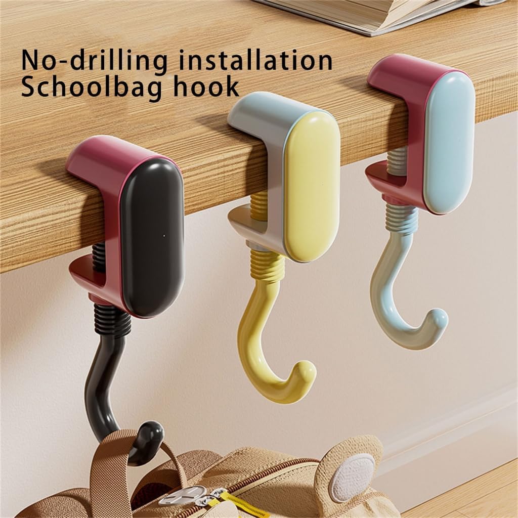 2 Pieces Handheld Tabletop Bag Holders Accessory for Office Environment image 2