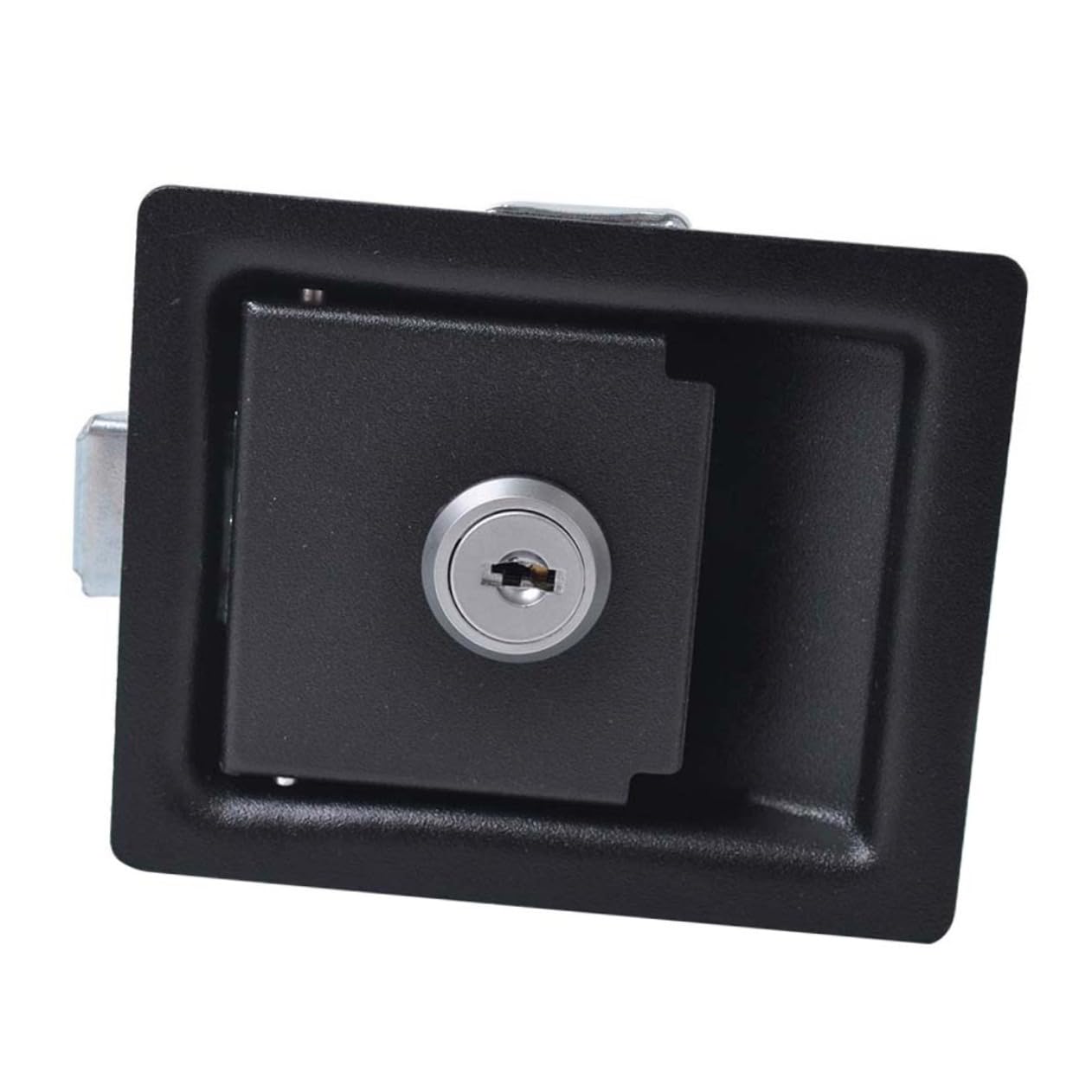 Mobestech Caja De 4 Piezas cerraduras de Gancho Compartimentos para la Parte Trasera del Coche Accesorios para remolques Camiones camión RV Accesorios de Coche cerraduras de Paleta antirrobo