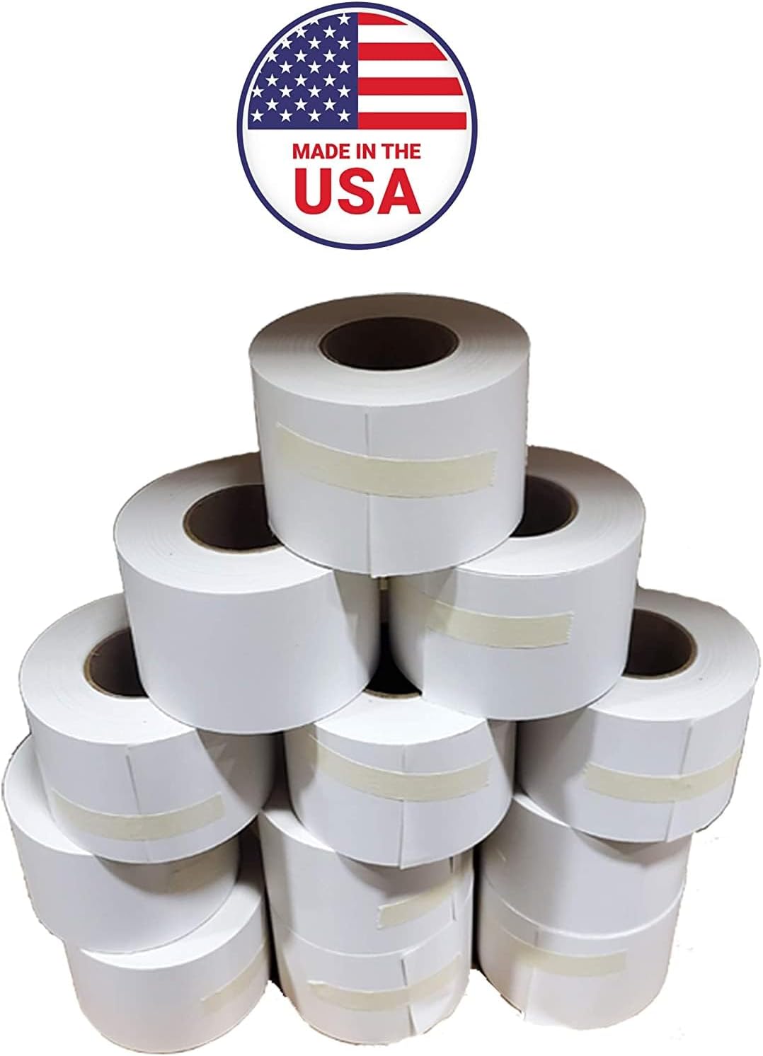 LST 8051 Thermal Labels - Printer Printing Scale Compatible with CAS LP-1000 CL-5000 CL-5500 CL-7200, Easy Weigh LS-100, VisionTech DLP-300 (8051, 12 Rolls)