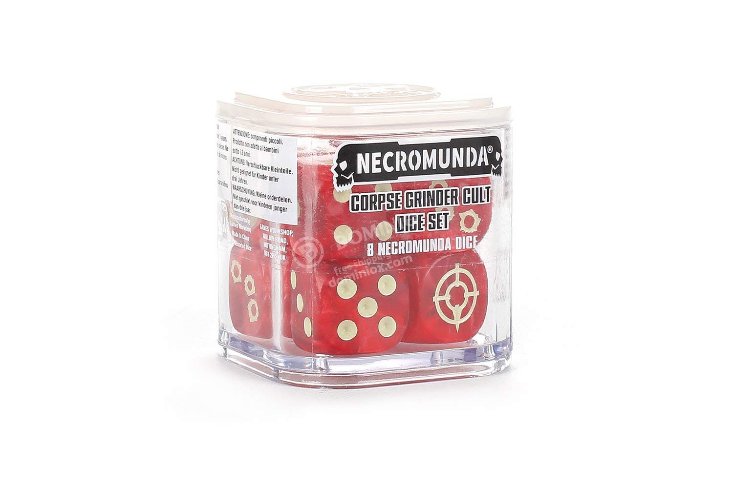 Games Workshop - Warhammer 40,000: Necromunda: Corpse Grinder Cult Dice Set