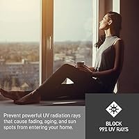 Vista 2 de Snapguard Solutions 70% VLT Nano Ceramic Home Window Tint - Rollo de película adhesiva de privacidad para ventanas de puerta de oficina residencial