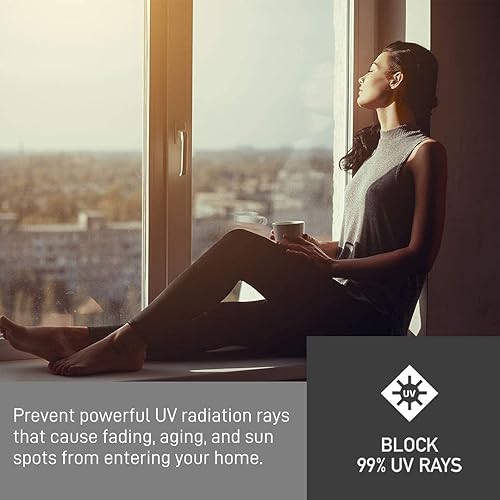 Miniatura 2 de DIY-Snapguard Solutions Nano Ceramic - Tinte de ventana de cerámica (75% VLT) rollo de 2 pies x 6.5 pies  Película de control de calor ultra alta