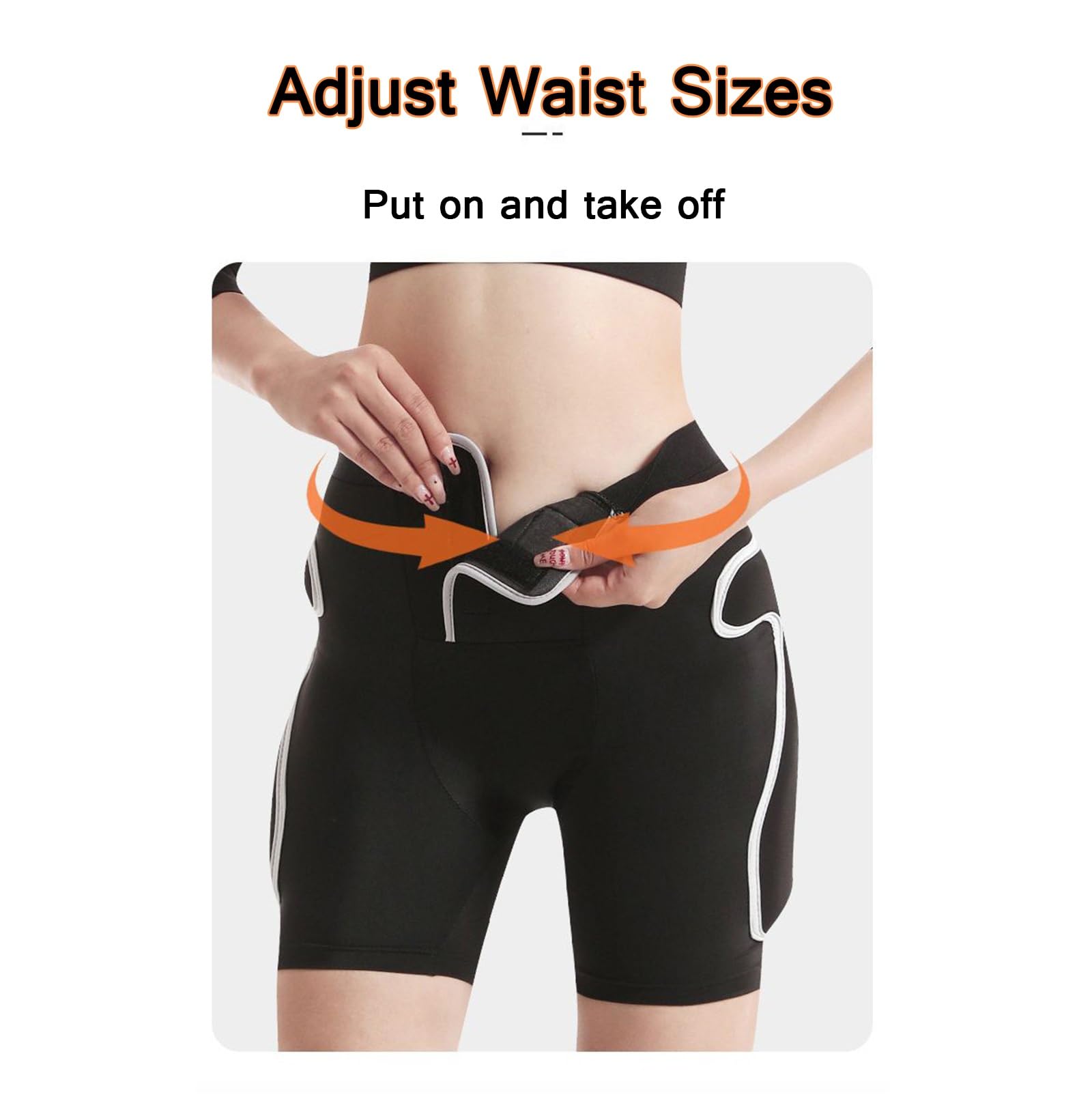 Shorts Rembourrés pour le Vélo Short À Coussinets Protection EVA Short D'impact pour Snowboard pour Ski Snowboard Skateboard Hommes Femmes Jeunes Enfants