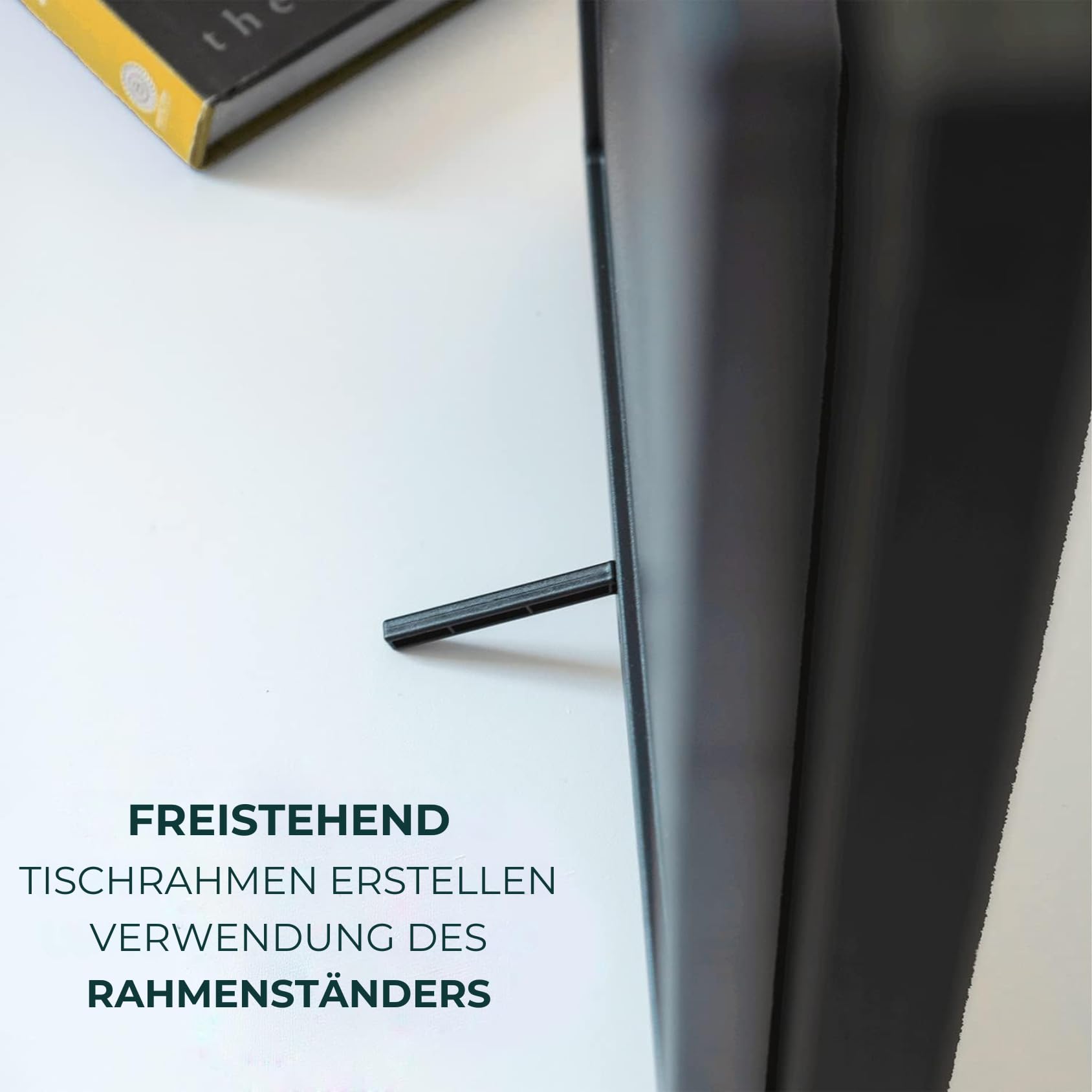 Dynamic Frames My Little DaVinci Bilderrahmen A3 Naturholz, Rahmen mit Frontöffnung und Aufbewahrung bis 50 Blatt, Wandhalter für Kinderzeichnungen und Fotos Zuhause