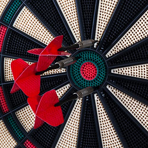 Arachnid Marauder 5.0 Electronic Soft Tip Dartboard Cabinet Set Black Edbw660 #TOP3