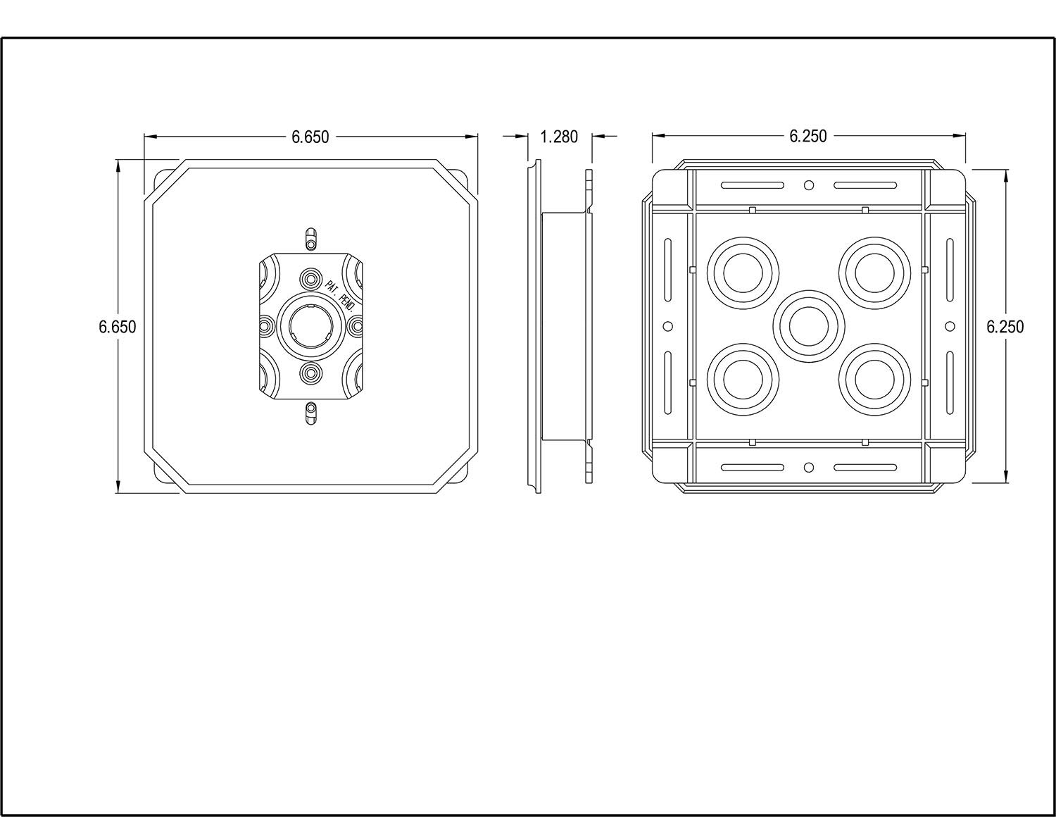 Arlington 8081F Siding Box Kit for Fixtures and Receptacles, Cover with Flanges, (2-Pack) White