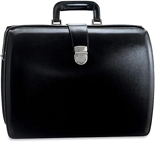 Elements Classic Bolso de cuero #4505, Negro -, Maletín clásico