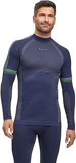 Hombre Maximum Warm Round Neck Camiseta técnica Deportiva Manga Larga para climas fríos a Muy fríos Secado rápido Transpirable sostenible Hilo Funcional 1 Pieza