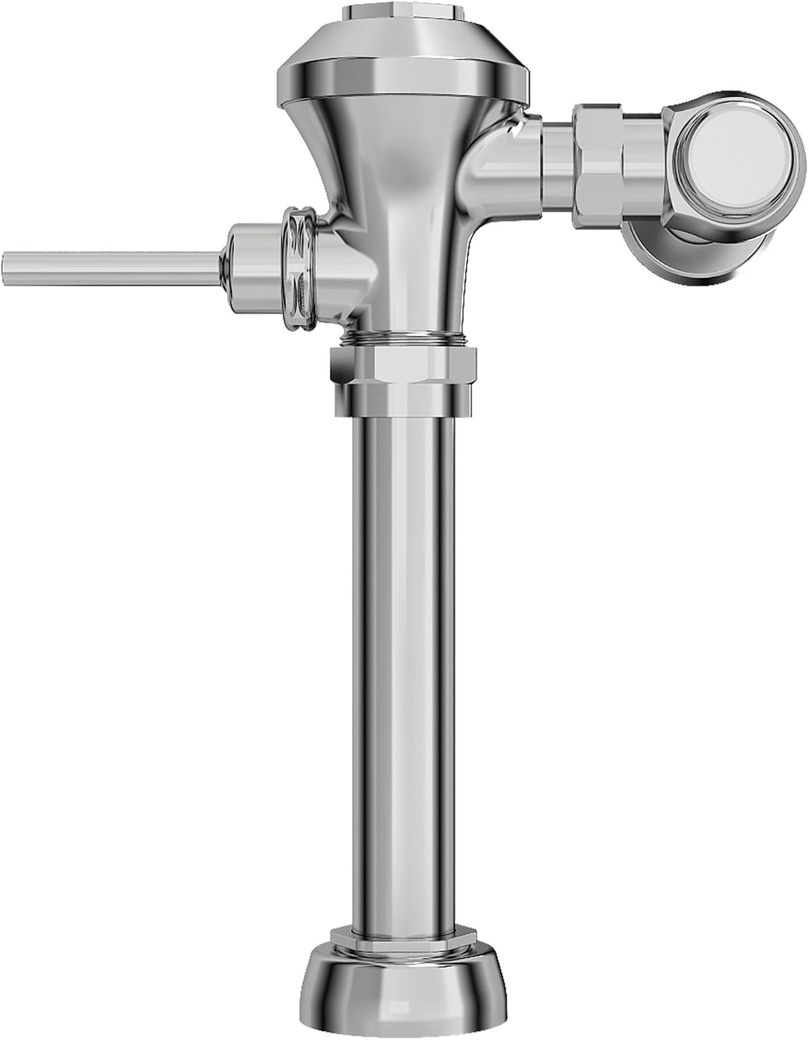 American Standard 6147121.002 Ultima Manual Toilet Flush Valve, Diaphragm-Type, 1.28 GPF, Polished Chrome