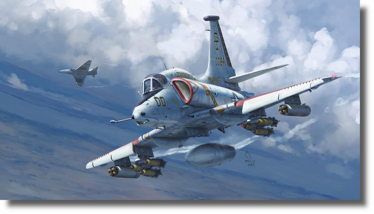 マジックファクトリー(Magic Factory) 1/48 アメリカ A-4M スカイホーク 軽攻撃機 プラモデル MGF5002