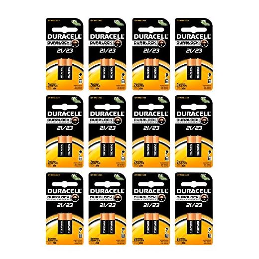 24x Duracell A23 Batteries 12V Alkaline 21 23A A23BP GP23 Carded (2pk x 12)