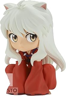 Banpresto - Inuyasha - Inuyasha - Sitting Ver. - (Ver. A), Bandai Spirits Q posket Figure (BP19530) 3.5 inch
