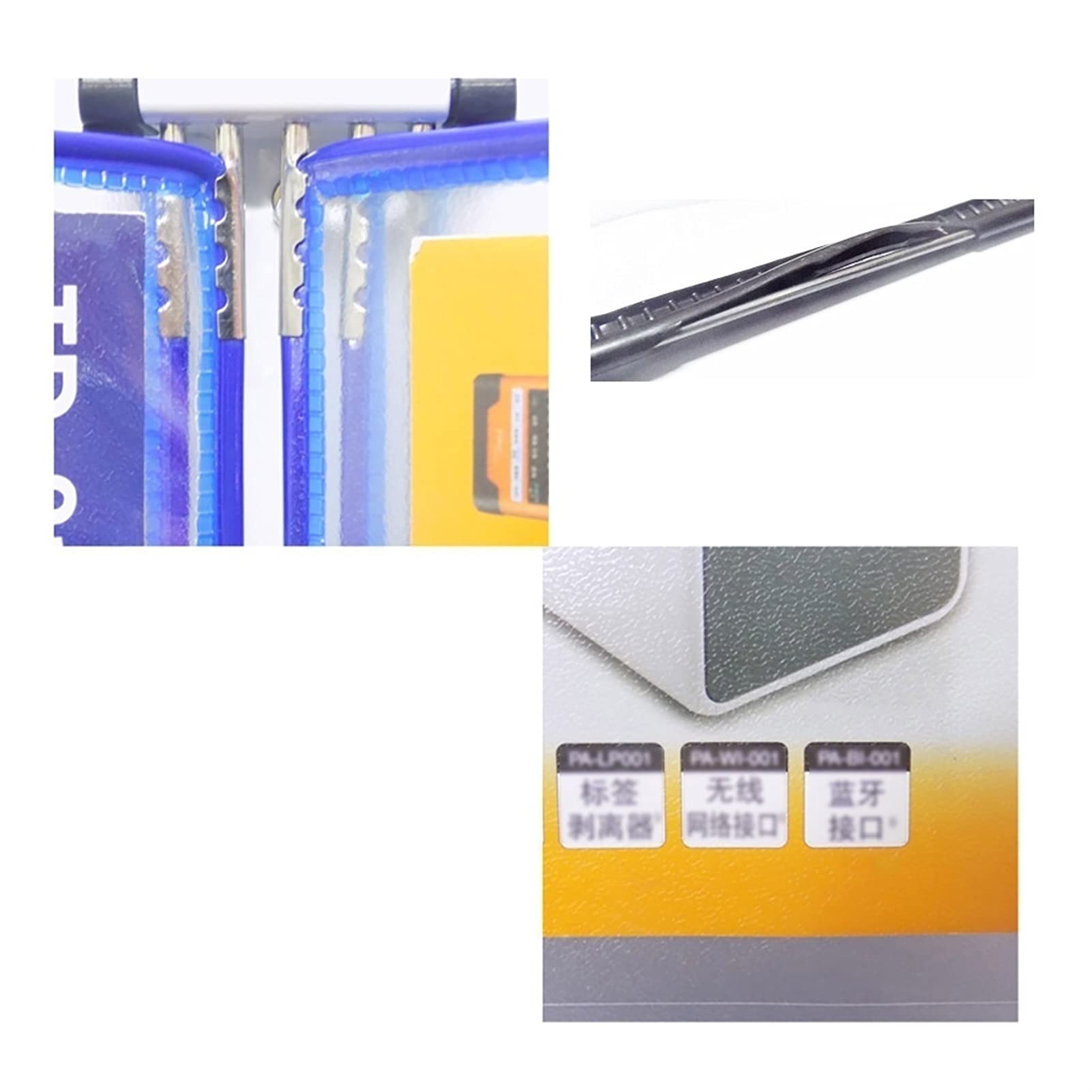 Präsentationsmappe, A3-Wandmappe mit Präsentationsfächern, A3 [16,53 Zoll × 11,69 Zoll], 10 Fächer(Blu)