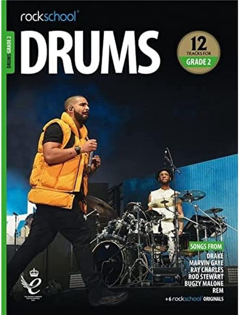 Rockschool Drums Grade 2 (2018) Paperback – 29 Aug. 2018