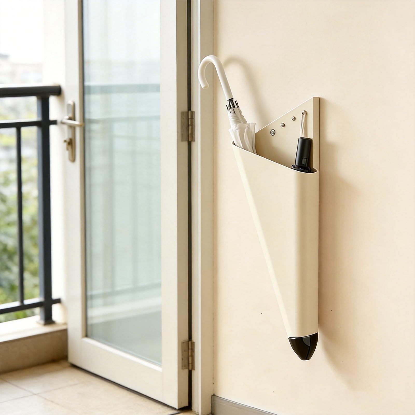 Étagère décorative pour parapluie suspendue pour maison et bureau