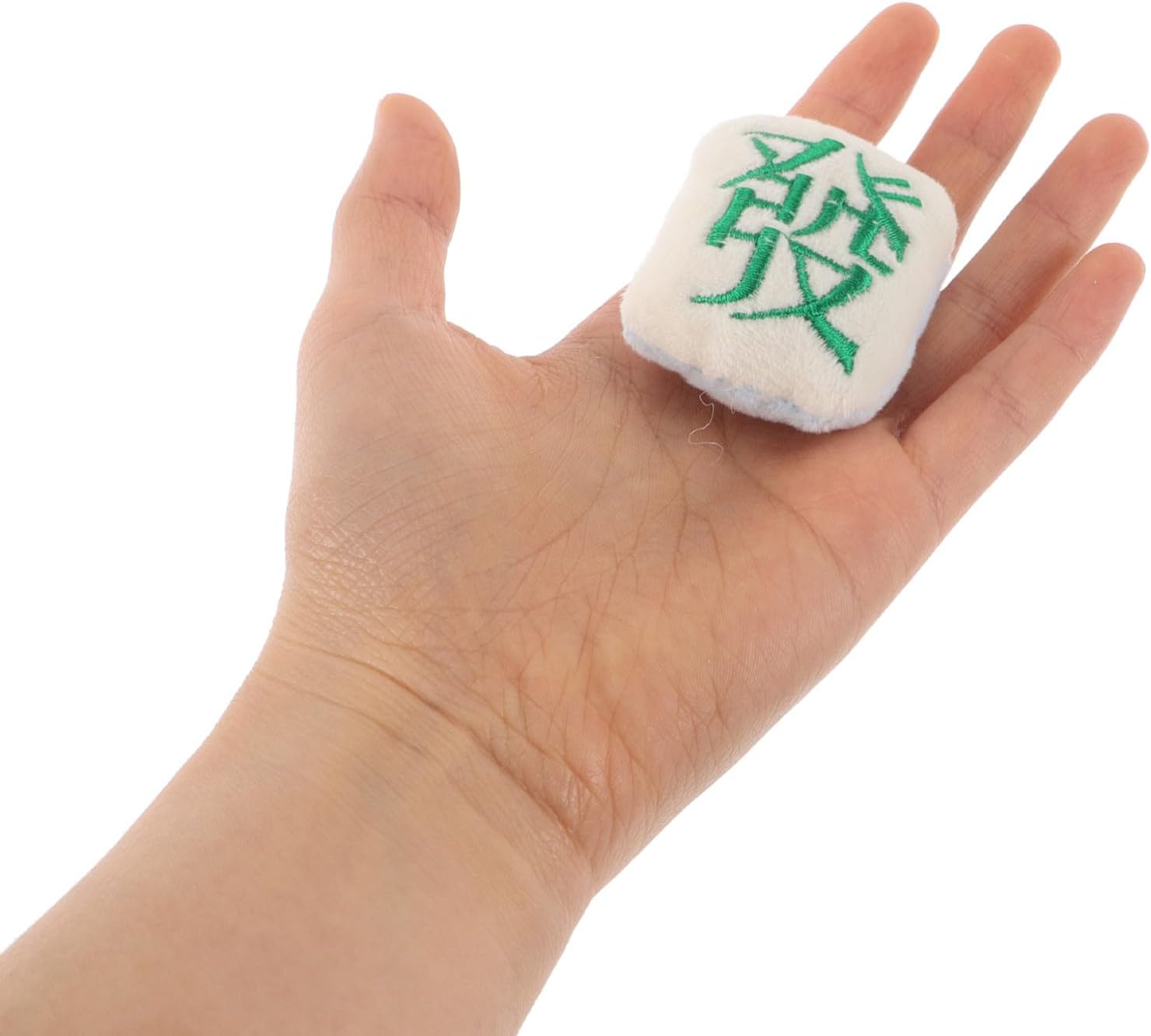 CIYODO 10pcs Lucky Mahjong Character Embroidered Brooch Adorable Pin Accessories for Boy Girl Clothing Shoes Hats and Crafts Creative Embellishments for Fun Projects