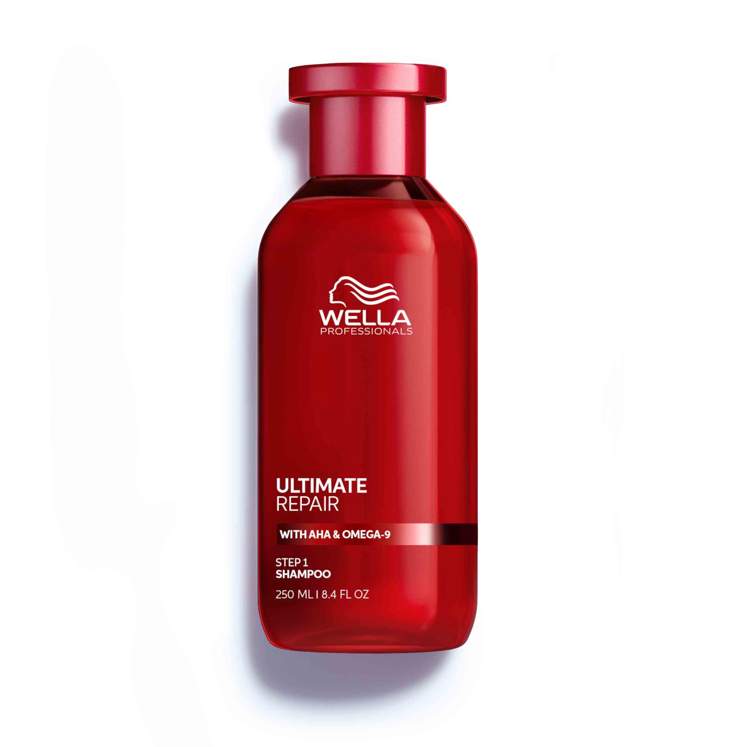 Wella ProfessionalsULTIMATE REPAIR Shampoo for Damaged Hair | Repairs, Strengthens, & Moisturizes with AHA & Omega-9 | For All Hair Types - Packaging May Vary
