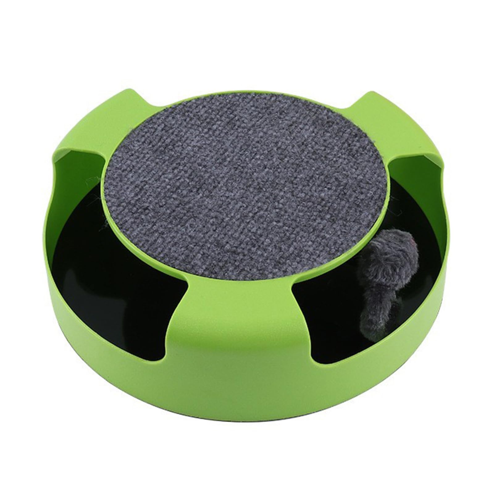 Maxtonser Lovely Cats Mouse Teasing Toy Indoor Floor Exercise Play Funny Toy for Cats Exercise Multifunctional Cats Track