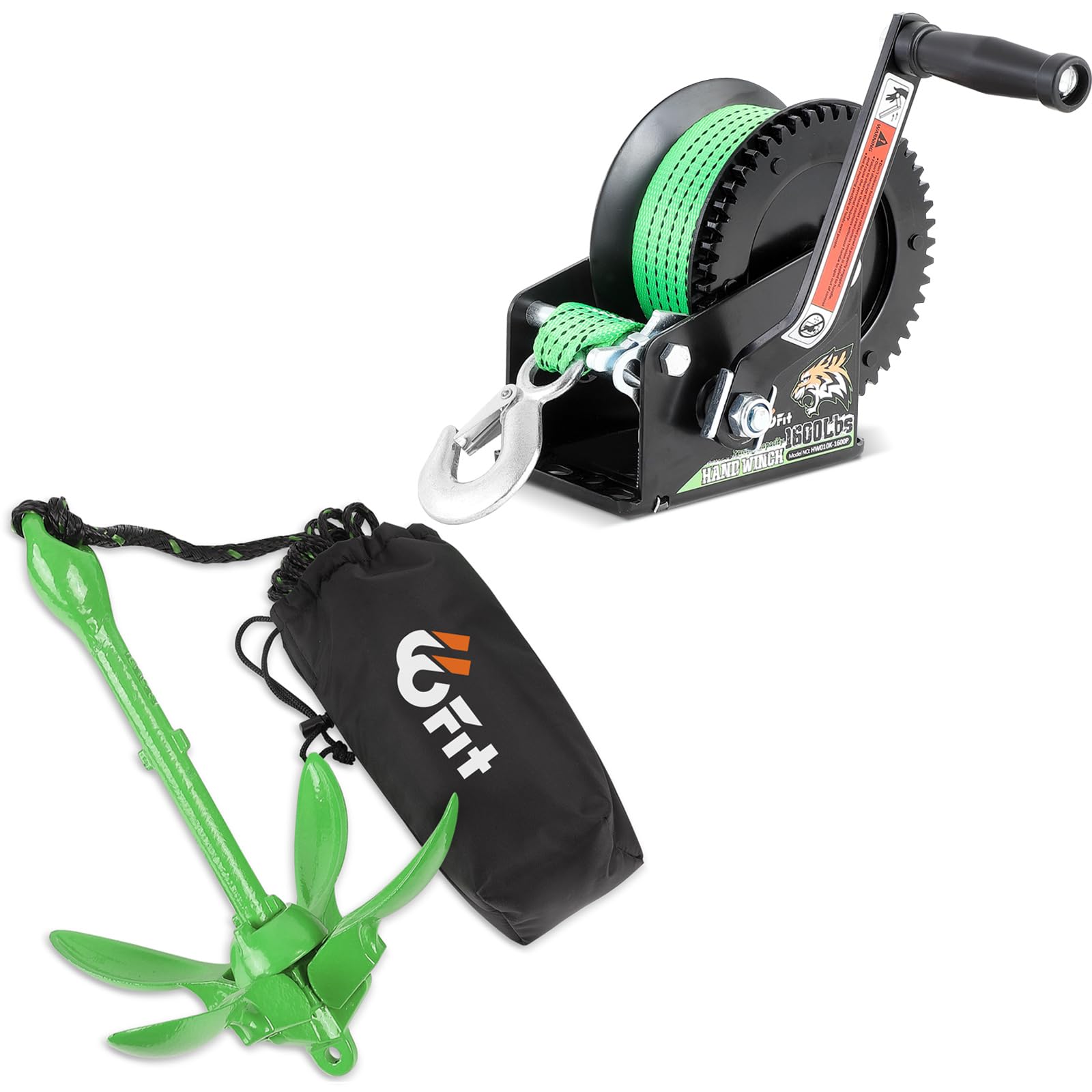 Buy 66FIT Boat Winches for Trailers & Kayak Anchor, Kayak Anchor Kit