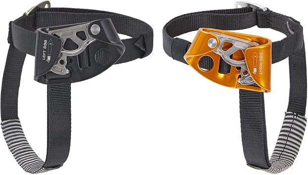 SOB Quick Step Foot Ascender,Outdoor Rock Climbing Tree Arborist, Mountaineering Equipment Climbing Rappelling Device for 8-13mm Rope