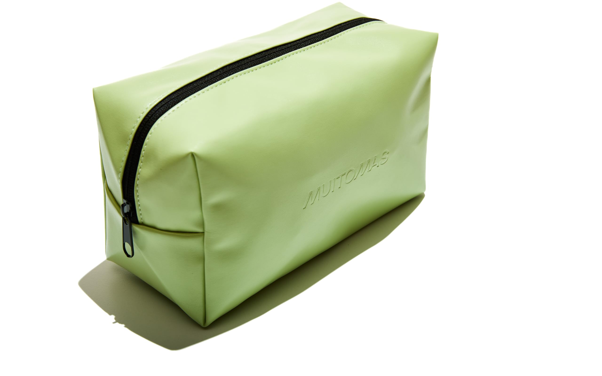 Muitomas, Beauty Case for Travel, Beauty Case for Women, Elegant, Size 20 x 8, Beauty Bag Colour Sage Green