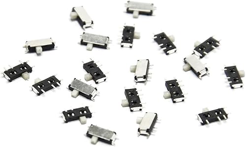 Miniatura 6 de Gikfun Interruptor de palanca Micro Slide SMD On/Off 7 Pin para Arduino (paquete de 20 piezas) AE1073