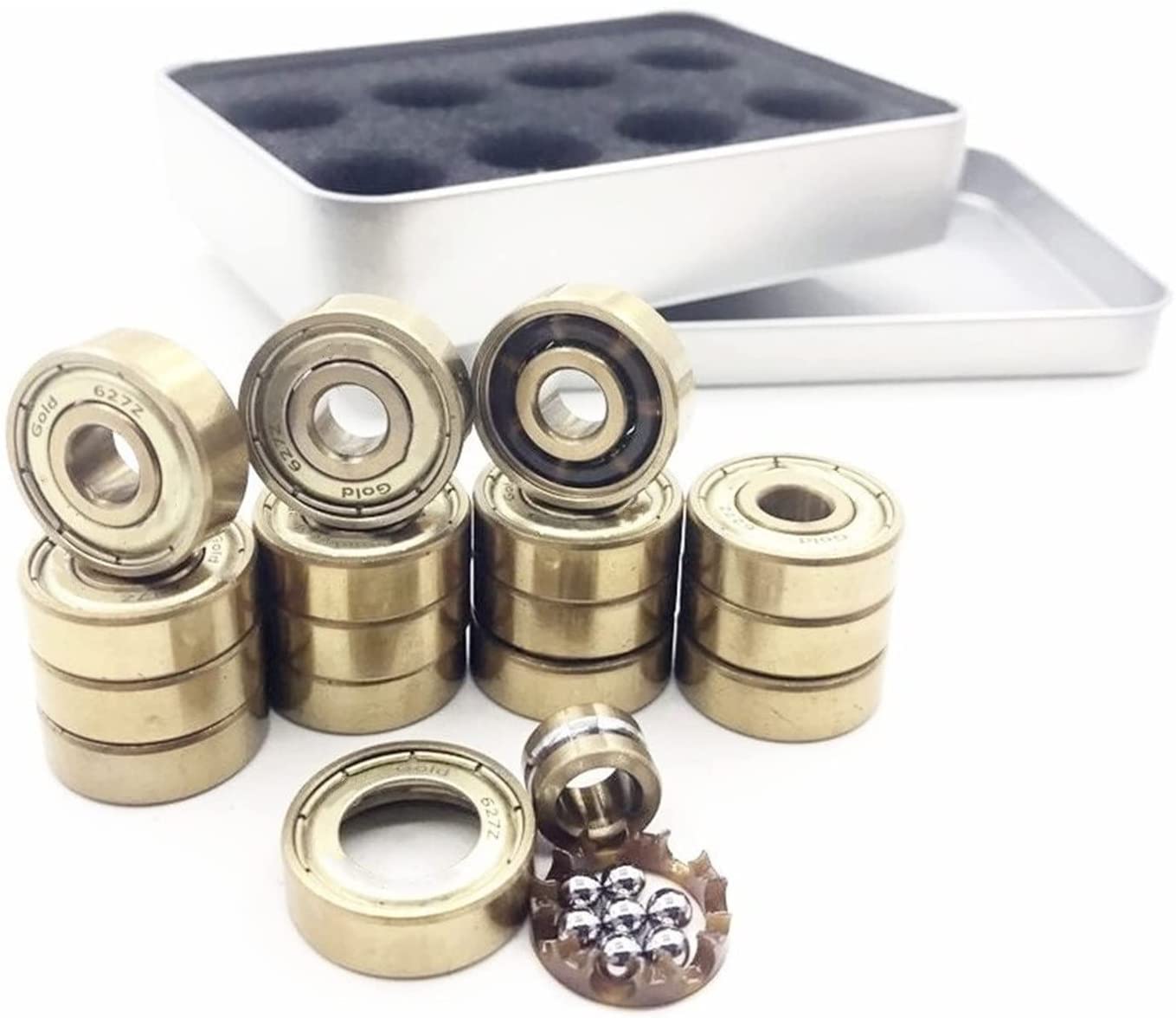 Bearings 627z Quad Skates Bearing 7x22x7mm Artistic Skate Roller Hockey 627 Art Skating