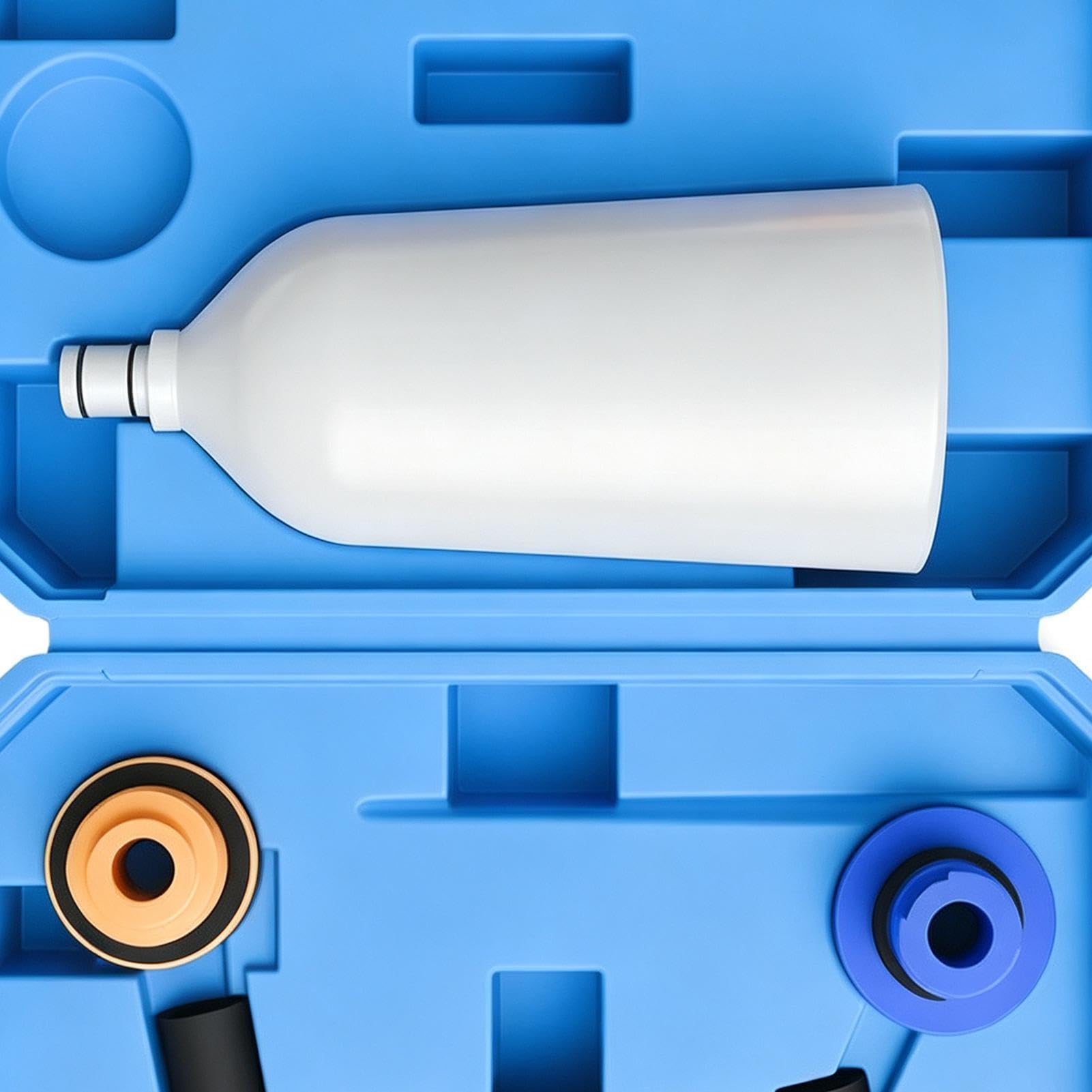 Embudo Cambio Kit vertido rápido y ajuste hermético con estuche | Kit Llenado para Vehículo Para Entusiastas Del Motor Garaje Taller Reparación Preparación Estacional