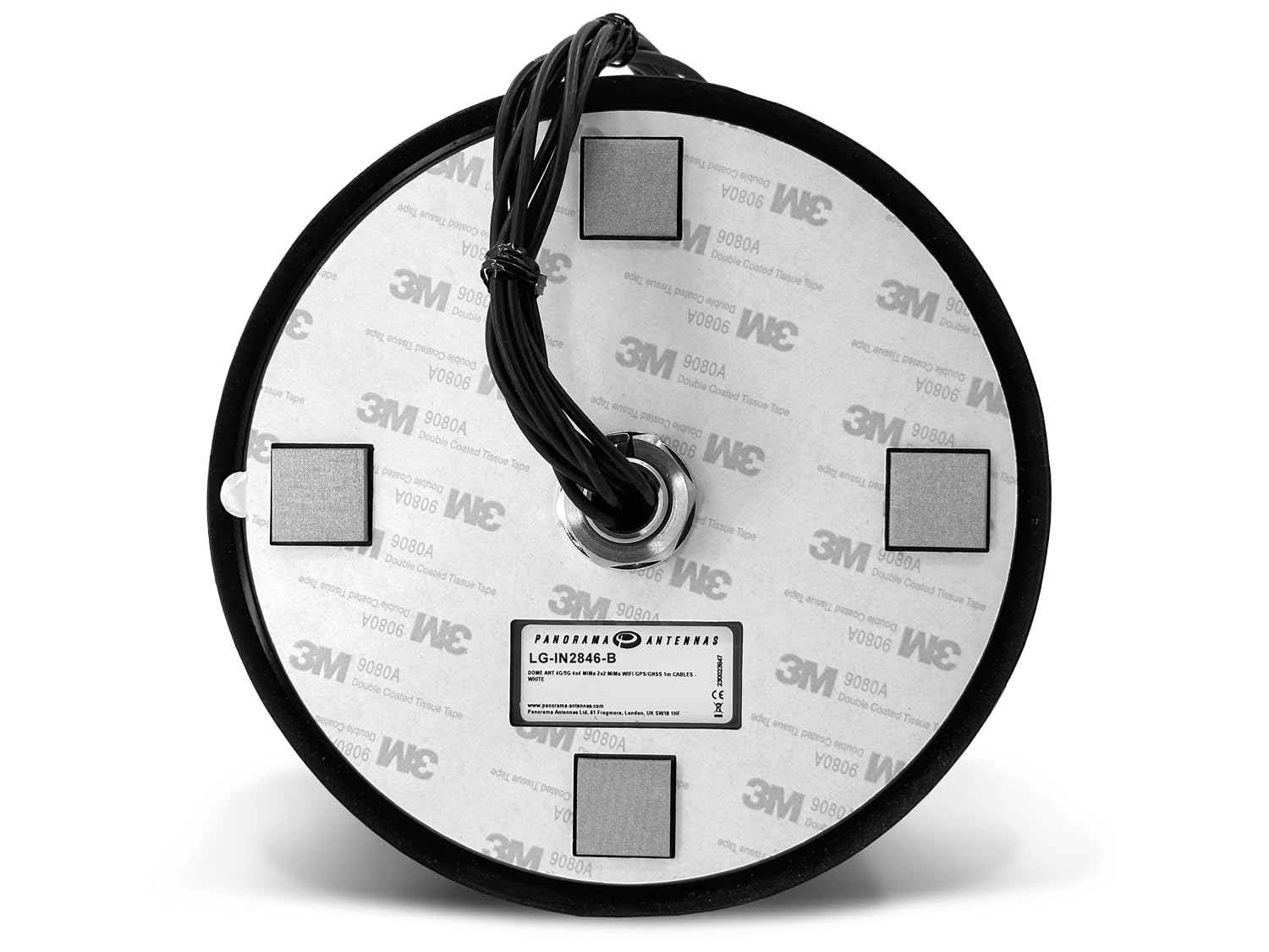 SELFSAT MWR 5560 eSIM 5G Cat 20 Routeur WLAN jusqu'à 3,4 Gbit/s avec antenne panoramique Noir