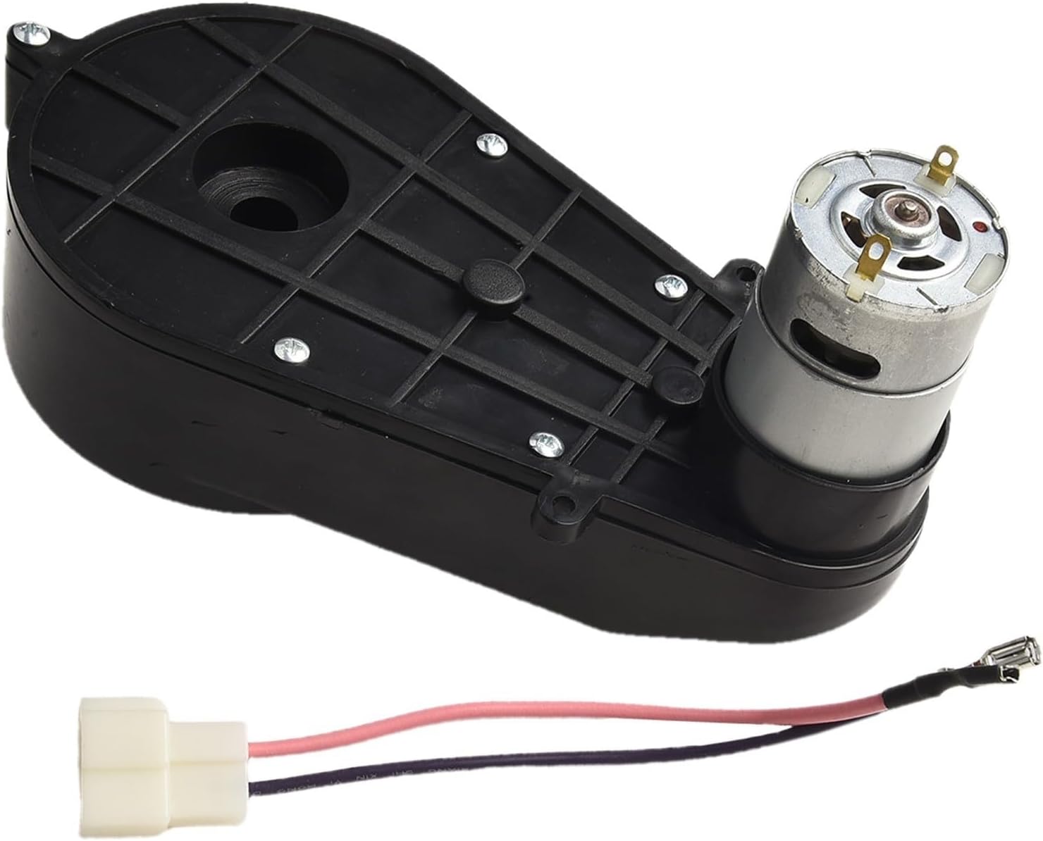 24V DC Gearmotor RS550 20000RPM High Torque Drive Engine with Quick Connect for Ride On Car Electric Vehicle Transmission Parts