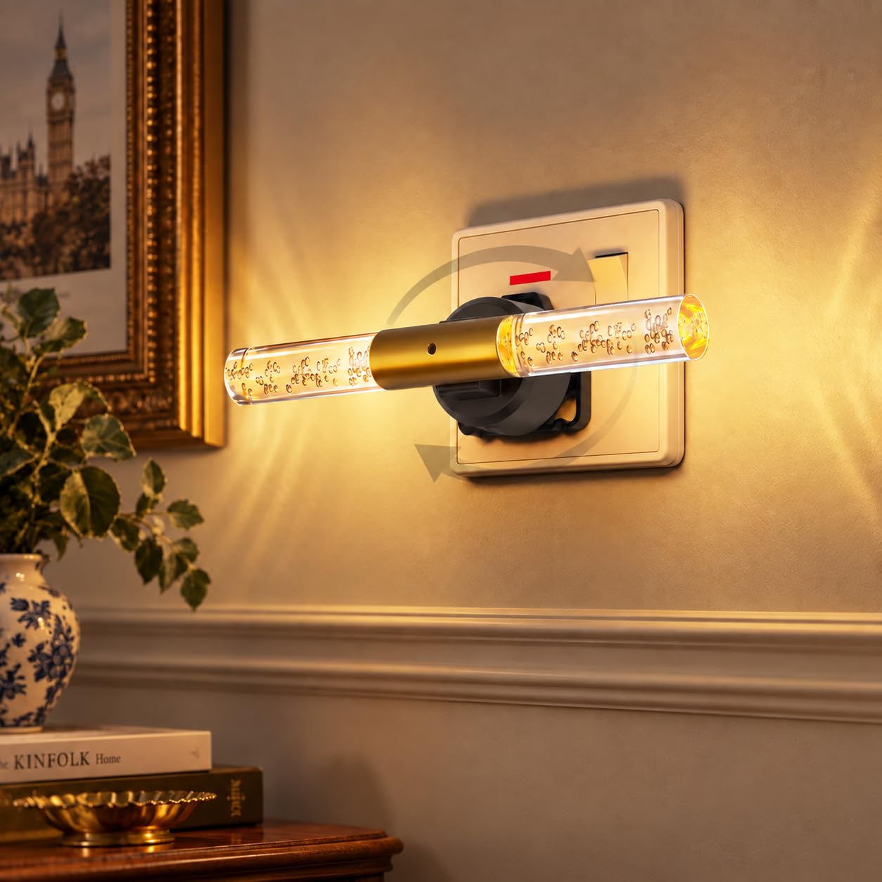 LOHAS-LED Plug in Night Light, Night Light with Dusk to Dawn Sensor